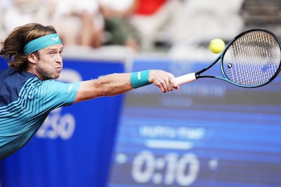 Andrey Rublev, finalista en Bastad, Suecia.