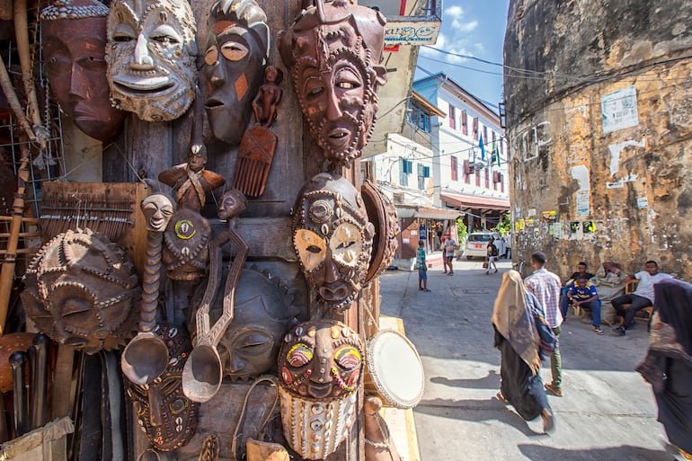 Stone Town, Zanzíbar, Tanzania.