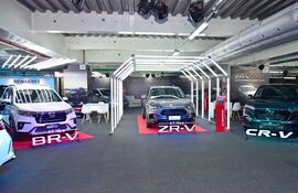 Los nuevos modelos BR-V y ZR-V se posicionan entre la HR-V y la CR-V, emblemáticos modelos de la más completa gama de SUV de Honda, que se pueden apreciar en la Cadam Motor Show.