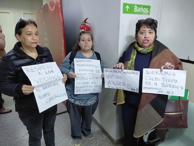 Vecinos de Asunción reclaman celeridad para la adjudicación del itinerior de la línea 16.2 y rechazan buses chatarras.