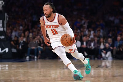 Jalen Brunson salió como siempre al rescate al convertir 14 puntos en un fulgurante parcial de 18-1 con el que Nueva York se metió otra vez en la pelea.