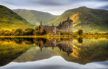 Castillo Kilchurn, Escocia.