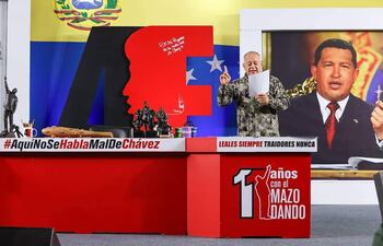 Diosdado Cabello, ministro de Interior, Justicia y Paz del ministro de Interior.