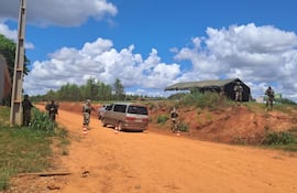 Sigue en la zona la búsqueda de Almir de Brum, secuestrado el sábado pasado.