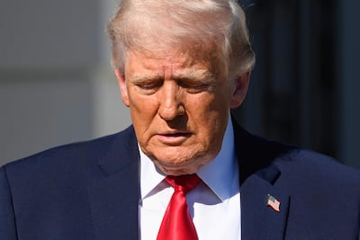 Donald Trump, presidente de los Estados Unidos.