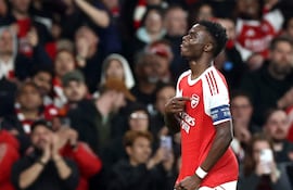 Con el gol de Bukayo Saka, Arsenal, a la final de la Champions