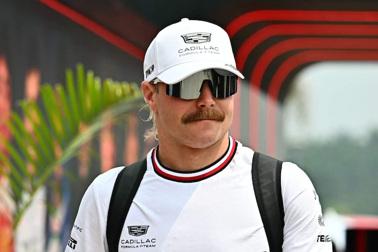 Valtteri Bottas, piloto de la escudería Cadillac.