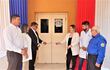 Con presencia de la directora de la Novena Región Sanitaria, Dra. Raquel Espínola (derecha) y el intendente local Aldo Lezcano (izquierda), quedó habilitada la ampliación y refacción del Centro de Salud de Acahay.