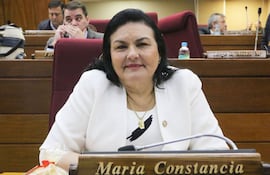 María Constancia Benítez (PLRA), diputada.