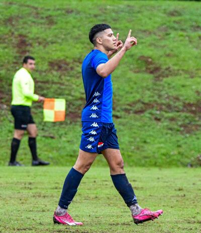 Tiago Isaías Caballero (20) marcó dos goles contra Guaraní de Trinidad y registró el tanto del triunfo frente al Guaraní de Fram.