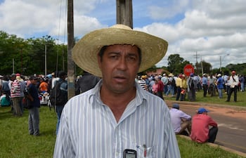 Presidente de la Asociación de Pequeños Productores de Misiones, Saúl Rótela.