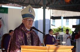 Monseñor Valenzuela lamenta la violencia que se vive en el país y exhorta a recuperar los valores humanos y la esperanza.