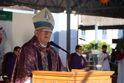 Monseñor Valenzuela lamenta la violencia que se vive en el país y exhorta a recuperar los valores humanos y la esperanza.