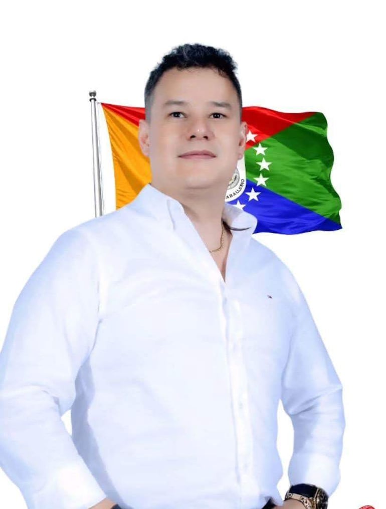 Luis Alberto Guillén Zárate (ANR), precandidato a intendente de PJC por el Movimiento Honor Colorado.