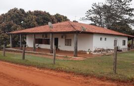 Estancia Lusipar, de Luiz Carlos da Rocha fue allanada por la Senad y la Fiscalía en 2018.