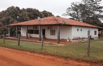 Estancia Lusipar, de Luiz Carlos da Rocha fue allanada por la Senad y la Fiscalía en 2018.