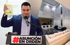 Hombre de confianza de Óscar "Nenecho" Rodríguez, Wilfrido Cáceres era jefe de Gabinete cuando se dio el caso conocido como "detergentes de oro". En la misma época se construyó una lujosa mansión. Ambos hechos coinciden con la emisión de bonos G6 y G7.