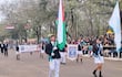 Con orgullo y alegría, los estudiantes fueron protagonistas del tradicional desfile.