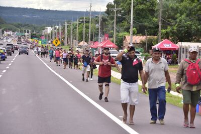 caacupé 2023 peregrinos