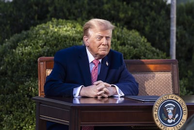 El presidente de los Estados Unidos, Donald Trump.