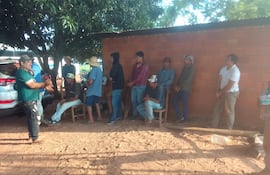 Campesinos detenidos tras intento de invasión a la estancia Lusipar.