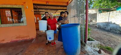 Los afectados por la falta de agua claman por una solución.