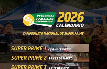 Detalles del calendario 2026 del Super Prime.