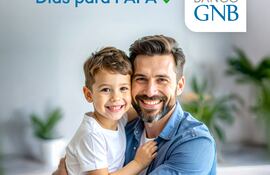El Día del Padre se festeja con descuentos mediante el Banco GNB.