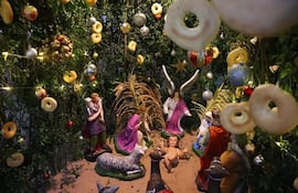 Los pesebres son una tradición que cada diciembre llenan de fe, memoria y encuentro familiar a la Plaza Independencia.