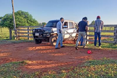 El lugar del secuestro de Peter Reimer Loewen, en la estancia Guyra Campana de San Pedro.