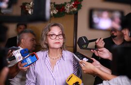 Senadora colorada Lilian Samiego.