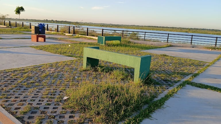 Ciudadanos reportaron la falta de recolección constante de basuras y poda frecuente de malezas en la Costanera Sur.