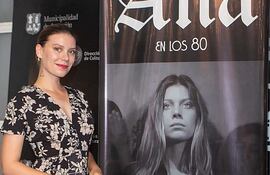 Silvana Duarte protagoniza el largometraje "Ana en los 80".