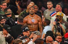 Anthony Joshua, boxeador británico de origen nigeriano.
