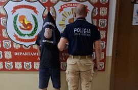 Rodrigo Moisés Arce Iglesias, detenido.