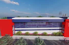 De esta forma lucirá el nuevo Polideportivo de Cerro Porteño.