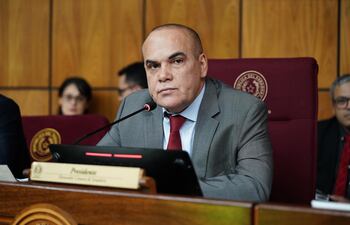 Basilio "Bachi" Núñez, presidente de la Cámara de Senadores.