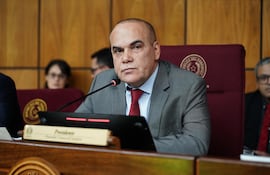 Basilio "Bachi" Núñez, presidente de la Cámara de Senadores.