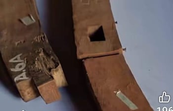 Con el desmontaje de la bóveda de la sacristía, se encontraron registros inéditos de la construcción del templo San Buenaventura de Yaguarón.