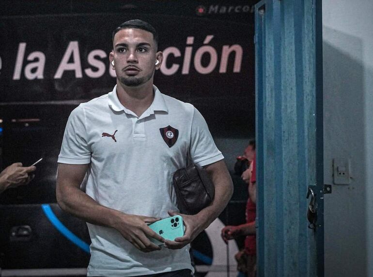 Fabrizio Peralta, futbolista de Cerro Porteño.