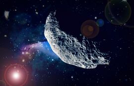 Asteroide, imagen ilustrativa.