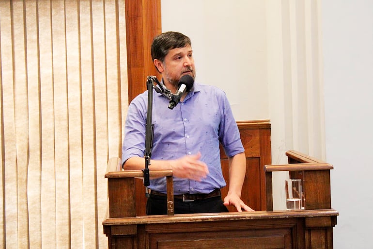 Carlos Marcelo Mancuello Ríos (48), sociólogo, declaro en el JEM.