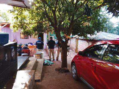 El enfrentamiento ocurrió en una vivienda ubicada cerca del río Monday.