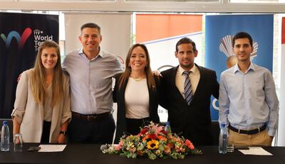 Directivos del CIT y de la APT estuvieron presentes en el lanzamiento de los torneos M15 ITF.