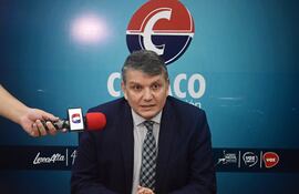 Óscar Stark, presidente de Copaco.