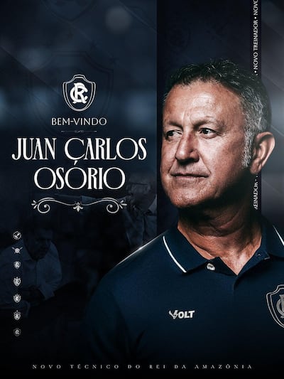 Juan Carlos Osorio, nuevo director técnico de Remo.