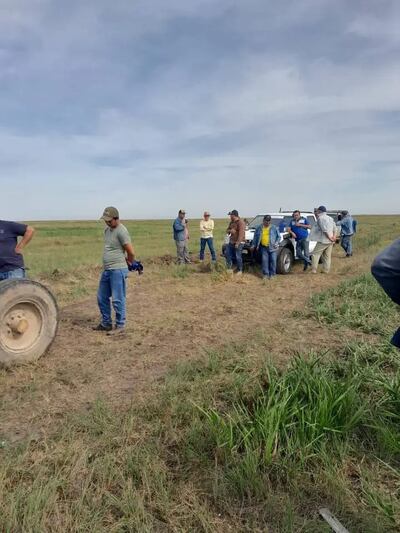 Pobladores de Villa Oliva se oponen al avance del cultivo de arroz en la zona.