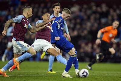 Fue empate entre Aston Villa y Chelsea