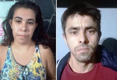 Karín Dias Belo y Reinaldo Juárez Gomes fueron capturados ayer en la zona céntrica de Ciudad del Este.