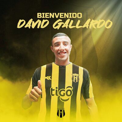 David Gallardo, nuevo jugador de Guaraní.